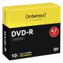Intenso - 1x10 Intenso DVD-R 4,7GB 16x Speed, Slimcase