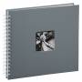 Hama - Fine Art Spiral grau 28x24 50 weie Seiten 2112