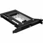 Icy Box - IB-2207StS - Mobiles Speicher-Rack - Erweiterungssteckplatz auf 2.5 (Erweiterungssteckplatz auf 6,4 cm) - Schwarz (IB-2207STS)