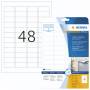 Herma - Outd. Folie Etik.45,7x21,2 w. 10 Bl. DIN A4 480 Stck 9531