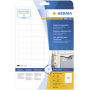  "Herma-Outd. Folie Etik.45,7x21,2 w. 10 Bl. DIN A4 480 Stck 9531-Herma-Hardware/Electronic"