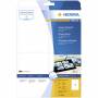 Herma - SuperPrint - Hochglanzetiketten - wei - 96 x 139,7 mm - 100 Stck. (25 Bogen x 4) (4908)