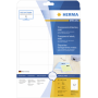 Herma - Herma Transparent Labels Matt 25 Sheets 300 pcs. 97x42,3 4682