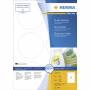 Herma - Herma Removable Round Labels 85 100 Sheets DIN A4 600 pcs. 4478