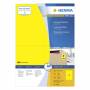 Herma - A4 黄色 105x148 毫米磨砂纸标签 400 个