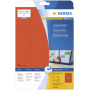 Herma - Etiketten A4 rot 45,7x21,2 mm Papier matt 960 St.