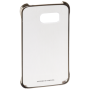 Samsung - Clear Cover EF-QG925B - Hintere Abdeckung für Mobiltelefon - Gold - für Galaxy S6 edge