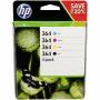 Hp - HP 364 Schwarz+Dreifarbig Tintenpatrone [EURO-Version]