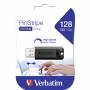 Verbatim - USB-Stick 128GB Verbatim 3.2 Pin Stripe Black retail