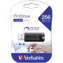 Verbatim - USB-Stick 256GB Verbatim 3.2 Pin Stripe Black retail