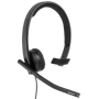 Logitech - USB Headset H570e - Headset - On-Ear