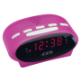 Lenco - Ices ICR-210 Uhr Pink Radio (ICR210 PINK)