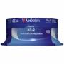 1x25 Verbatim Bd R Blu Ray 25gb 6x Speed Datalife 2