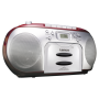 Lenco - Lenco SCD-42 Rojo, Plata Radio CD