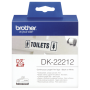  "Brother-Endlosetiketten P-Touch DK-22212 - 62 mm x 15.24 m - Schwarz auf Wei-Brother-Accessories"