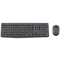 Logitech - Wireless Keyboard+Mouse MK235 black retail [DE-Version, German Keyboard]