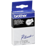 Brother - - Laminiertes Band - Schwarz, wei - Rolle (0,9 cm) - 1 Rolle(n) - fr P-Touch PT-15, PT-20, PT-2000, PT-3000, PT-500