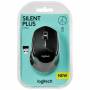 Logitech - Logitech M330 Silent Plus RF sans fil Mcanique 1000DPI Droitier Noir souris