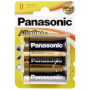 Panasonic - 1x2 Panasonic Alkaline Power Mono D LR 20
