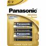 Panasonic - 1x2 Panasonic Alkaline Power Baby C LR 14