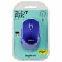 Logitech - Maus M330 Silent Plus - kabellos *blau*
