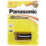 Panasonic - 1 Panasonic Alkaline Power 9V block