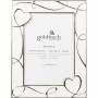Goldbuch - Hearts creme 13x18 Metallrahmen Portrait 960243