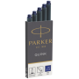 Parker - PARKER Tintenpatrone QUINK Blau 5 Stck [EURO-Version]