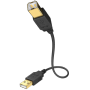 In -Akustik - Inakustik 01070002 2m USB A USB B Macho Macho Antracita cable USB
