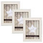 Goldbuch - 3x1 Goldbuch Dream natur 15x20 Holz MDF Portraitrahmen 920564