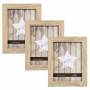 Goldbuch - 3x1 Goldbuch Dream natur 15x20 Holz MDF Portraitrahmen 920564