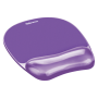 Fellowes - Gel Crystals - Mauspad mit Handgelenkpolsterkissen - lila (9144104)