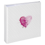 Hama - Lazise pink Memo/Einsteck 200 Fotos 10x15 Hochzeit 2362