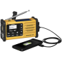 Sangean - MMR-88 DAB+ gelb Notfall/Kurbel/Solar Radio