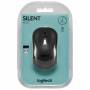 Logitech - Logitech M220 SILENT RF sans fil Optique 1000DPI Ambidextre Charbon de bois souris