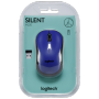 Logitech - M220 Silent - Maus - optisch - 3 Tasten - kabellos - 2.4 GHz - kabelloser Empfnger (USB) (910-004879)