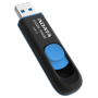 A-data - ADATA DashDrive UV128 - USB-Flash-Laufwerk - 64GB - USB3.0 - Schwarz, Blau (AUV128-64G-RBE)