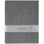 Goldbuch - Bella Vista Ringbuch DIN A4, grau 37919