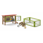  "Schleich-Farm World  42420 Kaninchenstall-Schleich-Toys/Spielzeug"