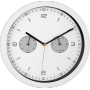 Mebus - 52826 wei Funk-Wanduhr