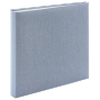 Goldbuch - Summertime Trend2 25x25 60 weie Seiten blau-grau 24607