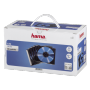 Hama - 1x50 Hama CD-Leerhlle SlimLine Transparent-Schwarz 51269