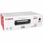 Canon - 1x2 Canon Toner Cartridge 718 BK VP