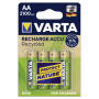 Varta Recharge Accu Recycled 56816 -Batterie 4 X Aa-typ Nim - Cf4ricaricabili Recycled Aa 2100mah