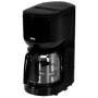 Braun - DeLonghi KF 3120 BK Autonome Manuel Machine  caf filtre 10tasses Noir