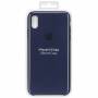 Apple - - Case fr Mobiltelefon - Silikon - Mitternachtsblau - fr iPhone XS Max (MRWG2ZM/A)