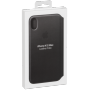 Apple - Folio - Flip-Hlle fr Mobiltelefon - Leder - Schwarz - fr iPhone XS Max (MRX22ZM/A)