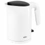 Braun - DeLonghi PurEase WK 3000 WH tetera elctrica 1 L Negro, Blanco 2200 W
