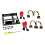  "Fantec-FANTEC Einbaurahmen 2 x 2,5 HDD SSD-Fantec-Hardware/Electronic"