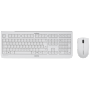 Cherry Dw 3000 -Tastatur-und-maus-set -Kabellos -2.4 Ghz - DW3000 Kombi Wireless Desktop white QWERTZ DE [DE-Version, German Keyboard]